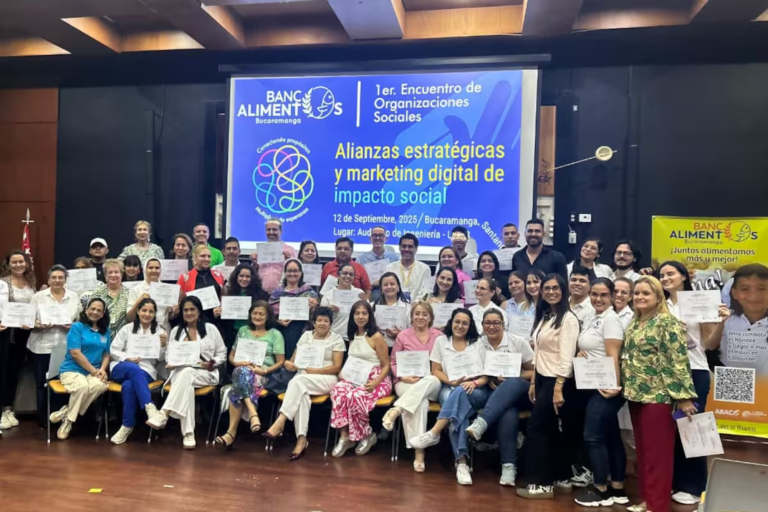 Banco de Alimentos lidera en Bucaramanga Encuentro de Organizaciones Sociales